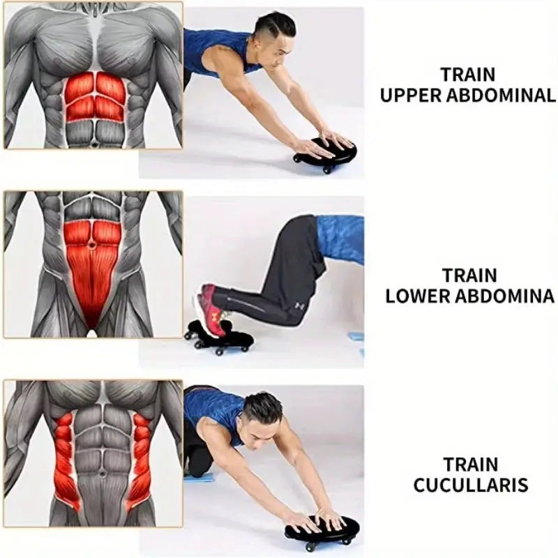 1pc Premium Core Strength Abdominal Roller