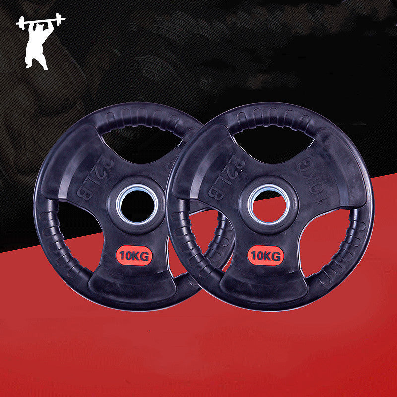 Gym Weightlifting Barbell Rubber