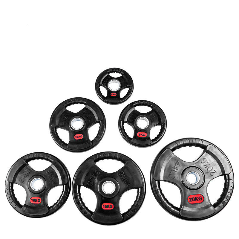 Gym Weightlifting Barbell Rubber