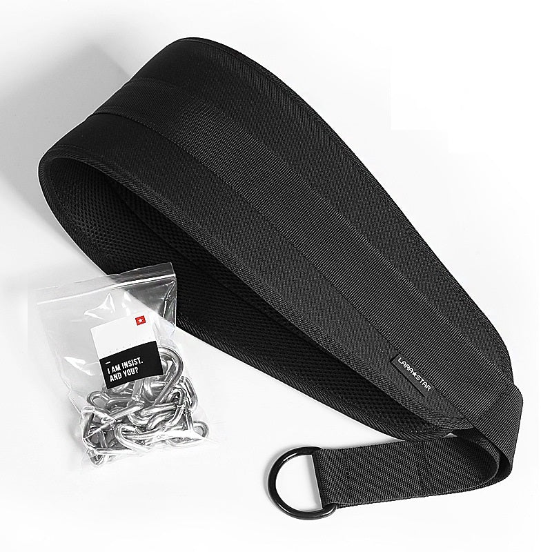Upper Body Strength Pull-Ups Weighted Barbell Plates Belt
