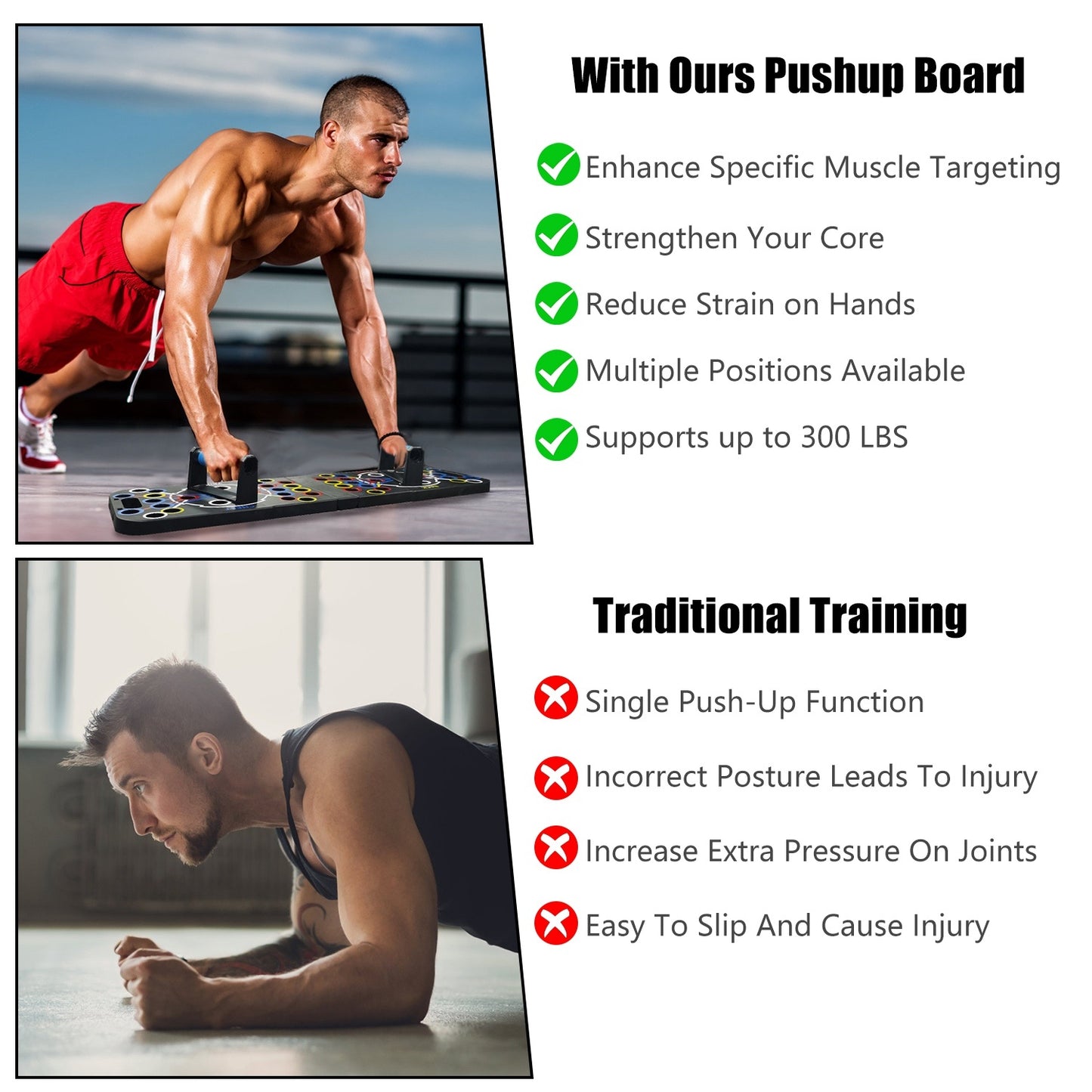 MultifunctionalHome Push Up Board