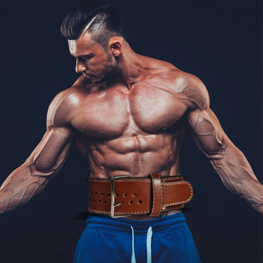 Leather Squats Weightlifting Belt Equipment